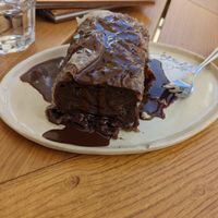 Le dumpling vegan au chocolat at Moji Struklji - My Dumplings of Slovenia in Ljubljana