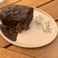 Vegan chocolate dumpling   at Moji Struklji - My Dumplings of Slovenia in Ljubljana