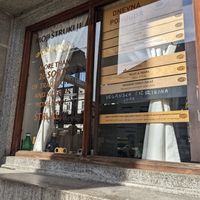 What it looks like on the outside at Moji Struklji - My Dumplings of Slovenia in Ljubljana