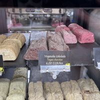 Vegan choices  at Moji Struklji - My Dumplings of Slovenia in Ljubljana