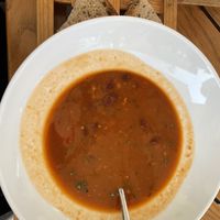 Chili sin Carne  at Moji Struklji - My Dumplings of Slovenia in Ljubljana