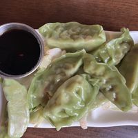 Steamed veggie dumpling  at Asian Imperial in Lunenburg