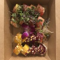 Stream Orchid & Monkey Flower  at Chikyū Vegan Sushi Bar & Izakaya in Las Vegas