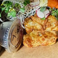 Stuffed yuzu  at Chikyū Vegan Sushi Bar & Izakaya in Las Vegas