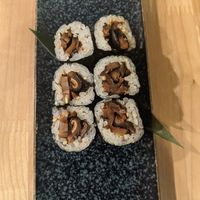 Hosomaki: Shiitake Mushroom Roll at Chikyū Vegan Sushi Bar & Izakaya in Las Vegas