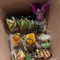 to go! how pretty at Chikyū Vegan Sushi Bar & Izakaya in Las Vegas