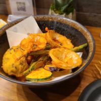 Vegetable Tempura at Chikyū Vegan Sushi Bar & Izakaya in Las Vegas