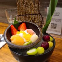 Sorbet at Chikyū Vegan Sushi Bar & Izakaya in Las Vegas