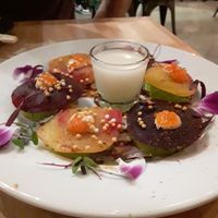 Blazingstar roll  at Chikyū Vegan Sushi Bar & Izakaya in Las Vegas