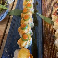 Snapdragon roll.  at Chikyū Vegan Sushi Bar & Izakaya in Las Vegas