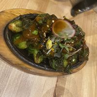 Brussel sprouts  at Chikyū Vegan Sushi Bar & Izakaya in Las Vegas