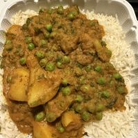 Aloo mutter  at Taste of India in Rockaway Beach