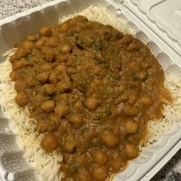 Chana masala  at Taste of India in Rockaway Beach