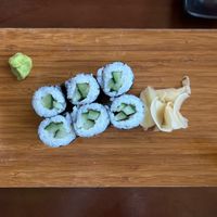 cucumber maki  at Sushi Rock in Guam