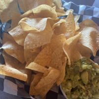 Chips and guac  at Pelon's Baja Grill in Norfolk