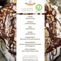 Gusti vegan at Il Mastro Gelatiere in Frosinone