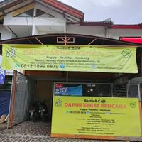 Outside at Dapur Sehat Kencana in Jakarta