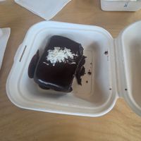 Do not miss getting this chocolate brownie! Amazing! at Fresca Vida in Clearwater