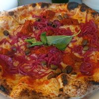 Hot Antonio at Tazzi Pizza in Hamburg