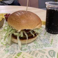 Baby q burger  at Vedang - green burger | Bikini in Berlin