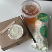 kebap wrap menu  at Vedang - green burger | Bikini in Berlin