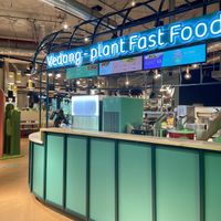 Inside bikini Berlin  at Vedang - green burger | Bikini in Berlin