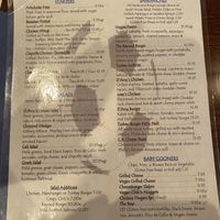 green v noted for all vegan options at D'Arcy's Tavern in Bradley Beach