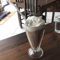 Chocolate milkshake  at Sol de Maple in Cozumel