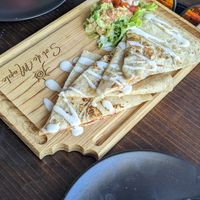 Quesadillas at Sol de Maple in Cozumel