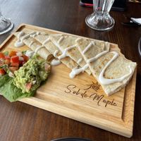 Quesadilla 👌  at Sol de Maple in Cozumel