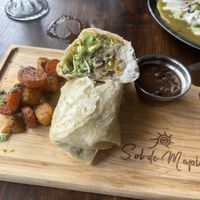 Burritos 🤤🤤🤤🤤  at Sol de Maple in Cozumel