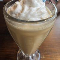Frappe (so good!)  at Sol de Maple in Cozumel