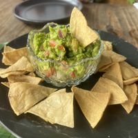 Tótopos y quacamole  at Sol de Maple in Cozumel