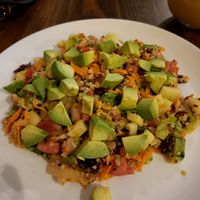 Quinoa Salad at Sol de Maple in Cozumel