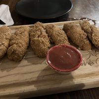 Cheez sticks with marinara. So melty!  at Sol de Maple in Cozumel