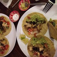 I enjoyed their food the first time, had to return and try more! Yummy Yummy Tacos Baja!😋 at Sol de Maple in Cozumel