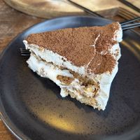Tiramisu, super delicioso   at Sol de Maple in Cozumel