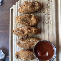 Dedos de queso! Una maravilla  at Sol de Maple in Cozumel