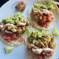 Tacos baja  at Sol de Maple in Cozumel