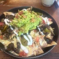 Super delicious nachos  💚  at Sol de Maple in Cozumel