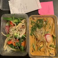 Panang curry, absolutely delicious! Highly recommend!  at Monkey Punch in Noosa Heads