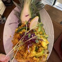 Pineapple fried rice #Veganuary at Monkey Punch in Noosa Heads