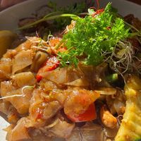 Cashew chilli noodles   at Monkey Punch in Noosa Heads
