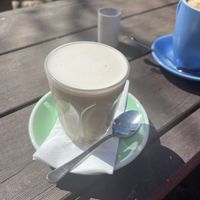 Soy late   at Gundary Bakers in Moruya