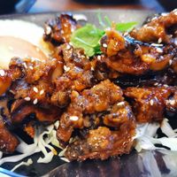 Sweet vinegar special mushroom at City Veggie in Kota Kinabalu