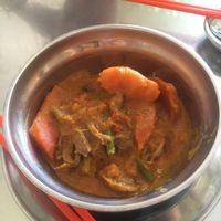 Curry noodles  at Vegetarian Food in Phnom Penh