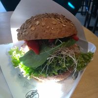 Burger at Krowarzywa - Monte Cassino in Szczecin