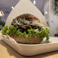 Seitan teriyaki burger   at Krowarzywa - Monte Cassino in Szczecin