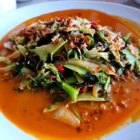 Vegan curry 16€ at Bua & Gwen in Oostende