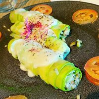 Zucchini Canneloni Xmas 2020 at The Creek Bistro Chic in Tunis